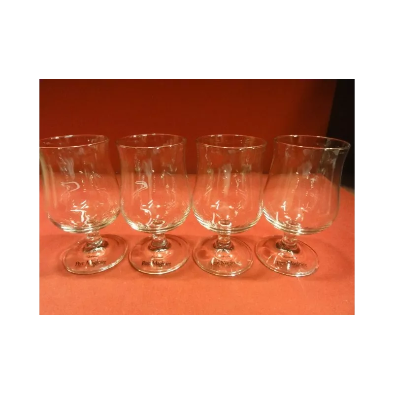 4 VERRES CALVADOS PERE MAGLOIRE 14CL