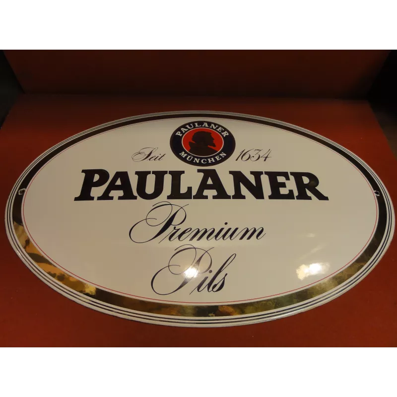 PLAQUE EMAILLEE BOMBEE PAULANER