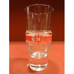 1 VERRE PASTIS 51 COLLECTOR  etoile rouge