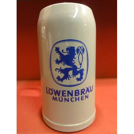 1 CHOPE LOWENBRAU 1 LITRE GRES HT. 18.8cm