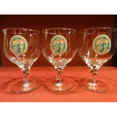 3 VERRES  FRUIT DEFENDU 25/33CL