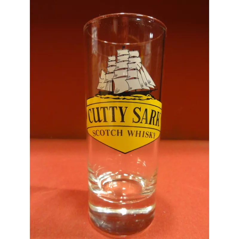 6 VERRES CUTTY SARK HT.12.50cm