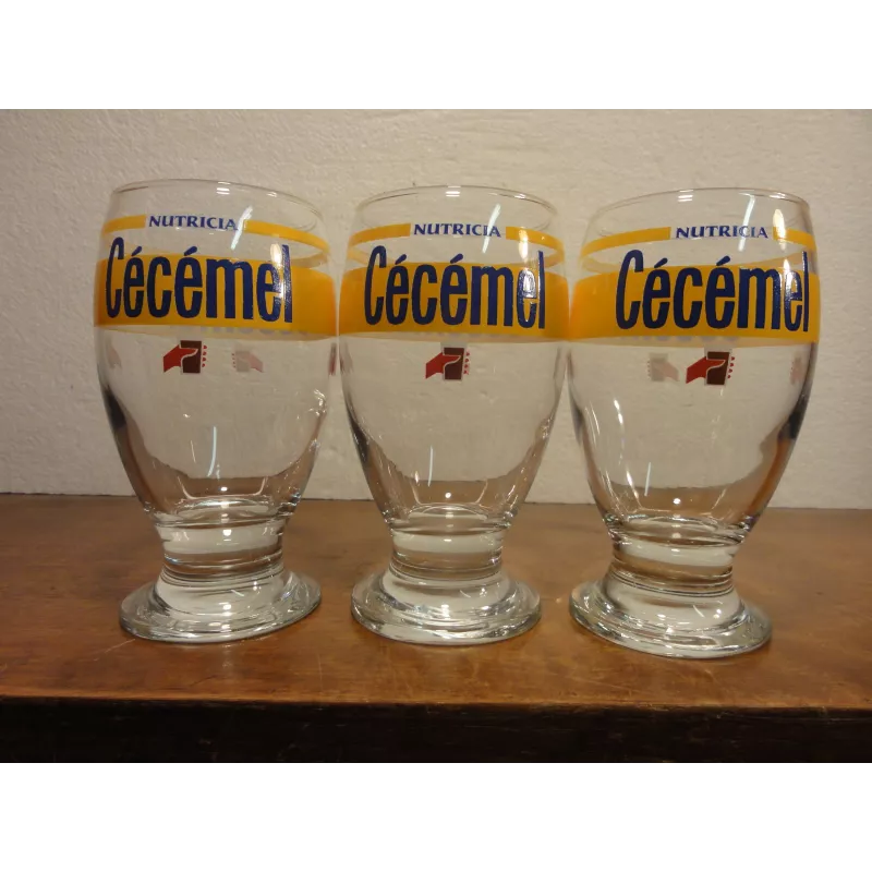 3 VERRES CECEMEL 20CL