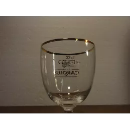 6 VERRES CAROLUS 33CL