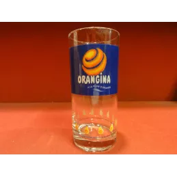 1 VERRE ORANGINA  HT. 13.50cm