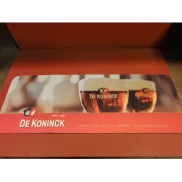 1 TAPIS DE BAR DE KONINCK