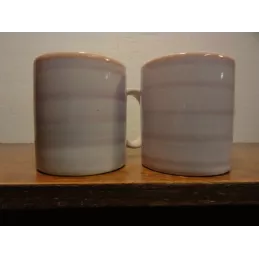 DEUX MUGS LILA HT. 9CM