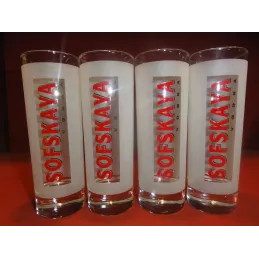 4 VERRES VODKA SOFSKAYA 22CL