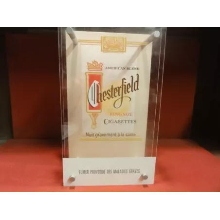 1 PRESENTOIR  CIGARETTES CHESTERFIELD