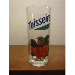 6 VERRES TEISSEIRE  FRAISE