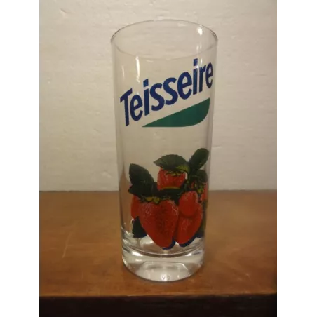 6 VERRES TEISSEIRE  FRAISE