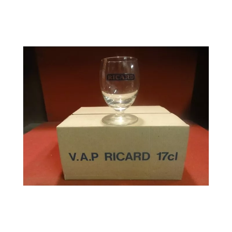 6 VERRES RICARD BALLON 17CL