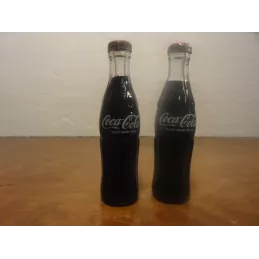 DEUX MINIS BOUTEILLES COCA-COLA 