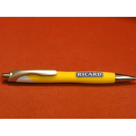 1 STYLO RICARD JAUNE 