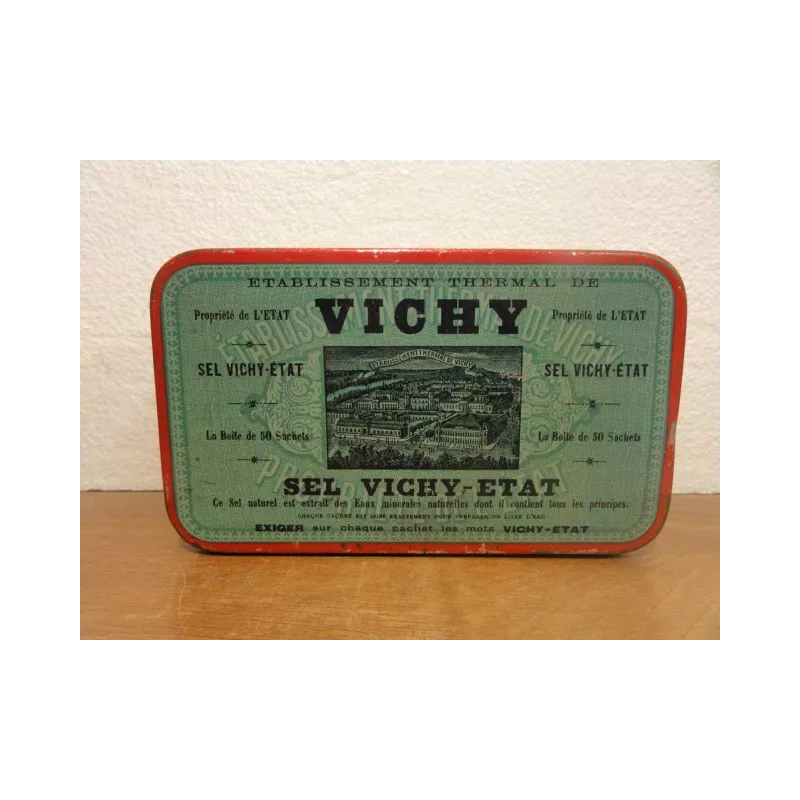 1 BOITE SEL DE VICHY -ETAT