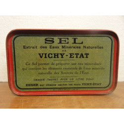 1 BOITE SEL DE VICHY -ETAT