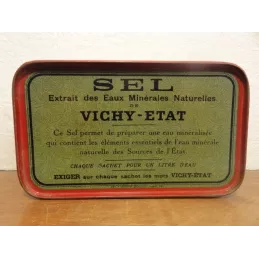 1 BOITE SEL DE VICHY -ETAT