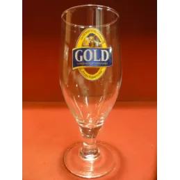 6 VERRES GOLD  25CL  NOUVEAU MODELE