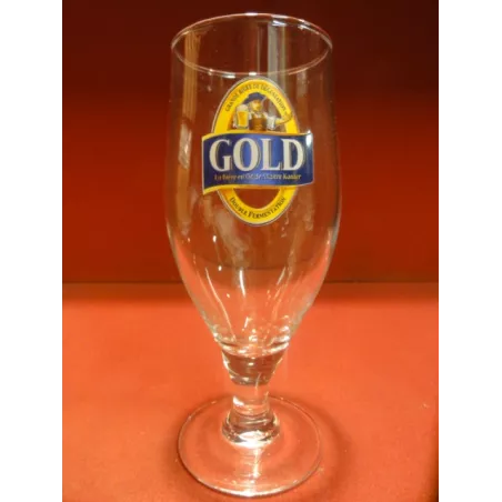 6 VERRES GOLD  25CL  NOUVEAU MODELE