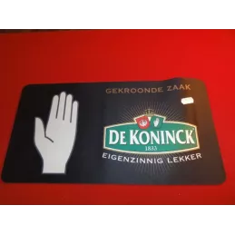 1 TAPIS  DE KONINCK