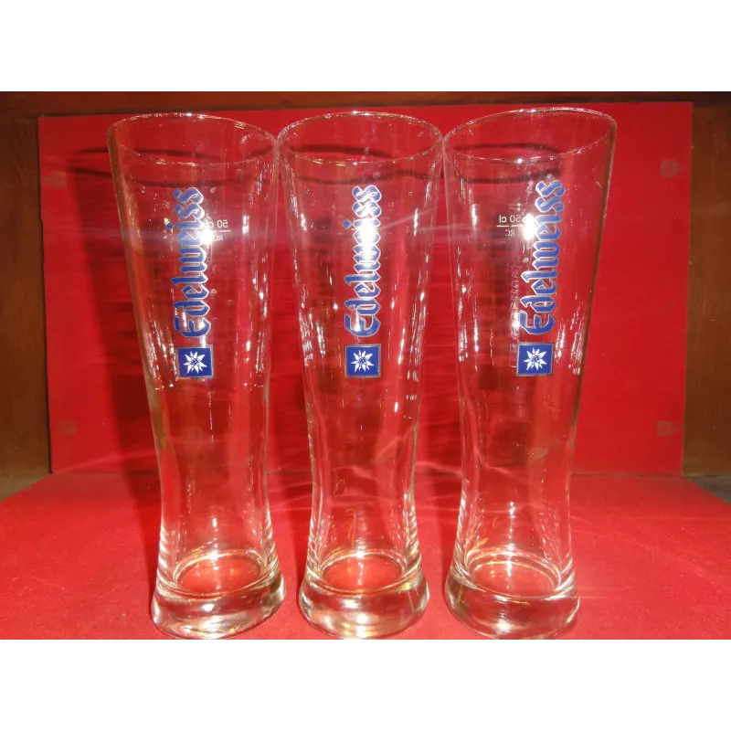 3 VERRES EDELWEISSE  50CL