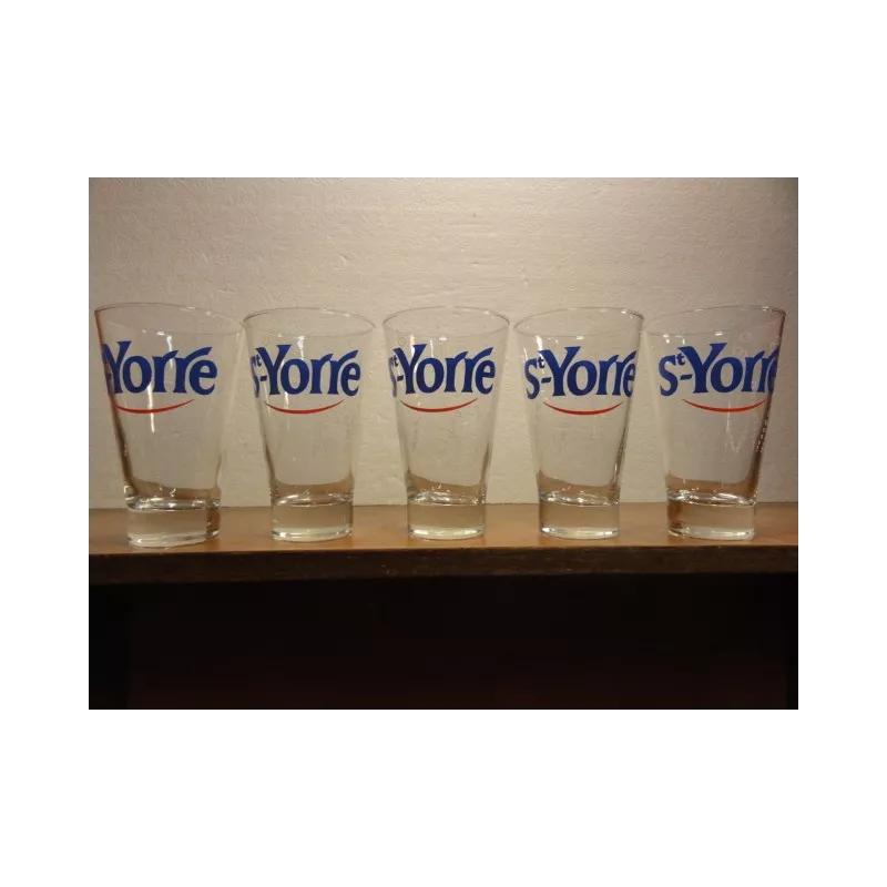 5 VERRES SAINT YORRE 30CL