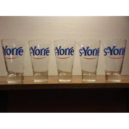 5 VERRES SAINT YORRE 30CL