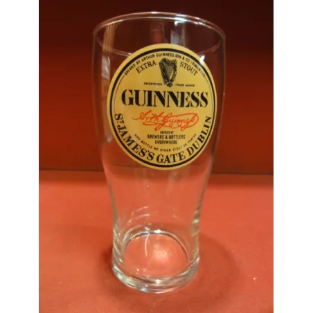 1 VERRE GUINNESS 50CL