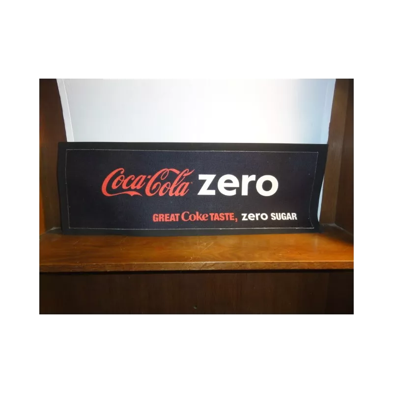 1 TAPIS DE BAR COCA-COLA ZERO