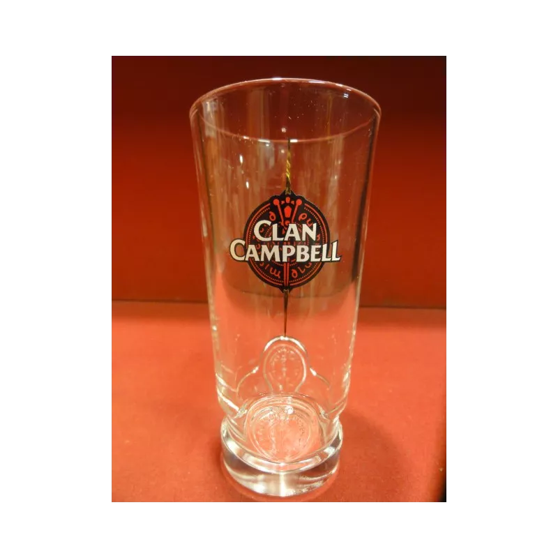 6 VERRES CLAN CAMPBELL 22CL NOUVEAU