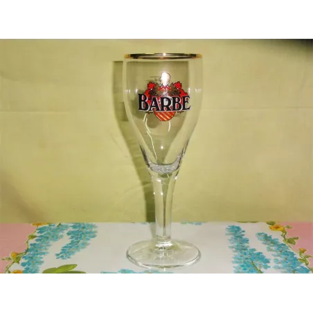 1 VERRE BARBE 33CL