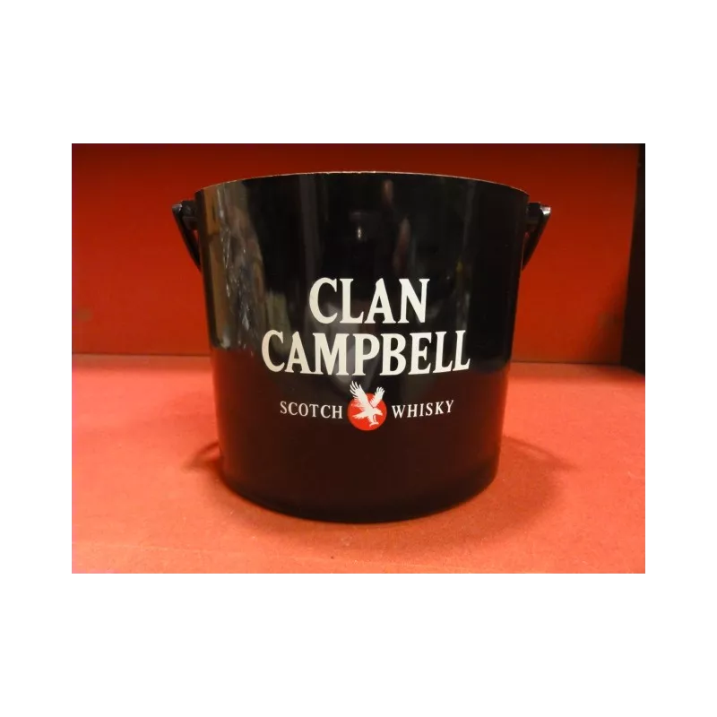 1 SEAU A GLACE CLAN CAMPBELL  HT 12.50CM