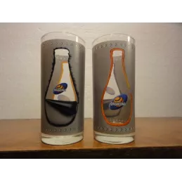 DEUX VERRES ORANGINA 25CL