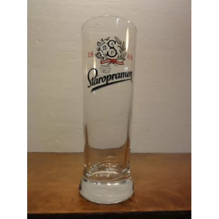 1 VERRE STAROPRAMEN 25CL