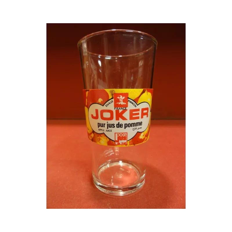 1 VERRE JOKER COLLECTOR 