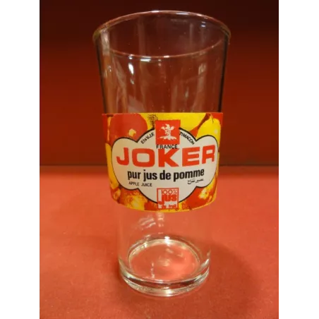 1 VERRE JOKER POMME COLLECTOR