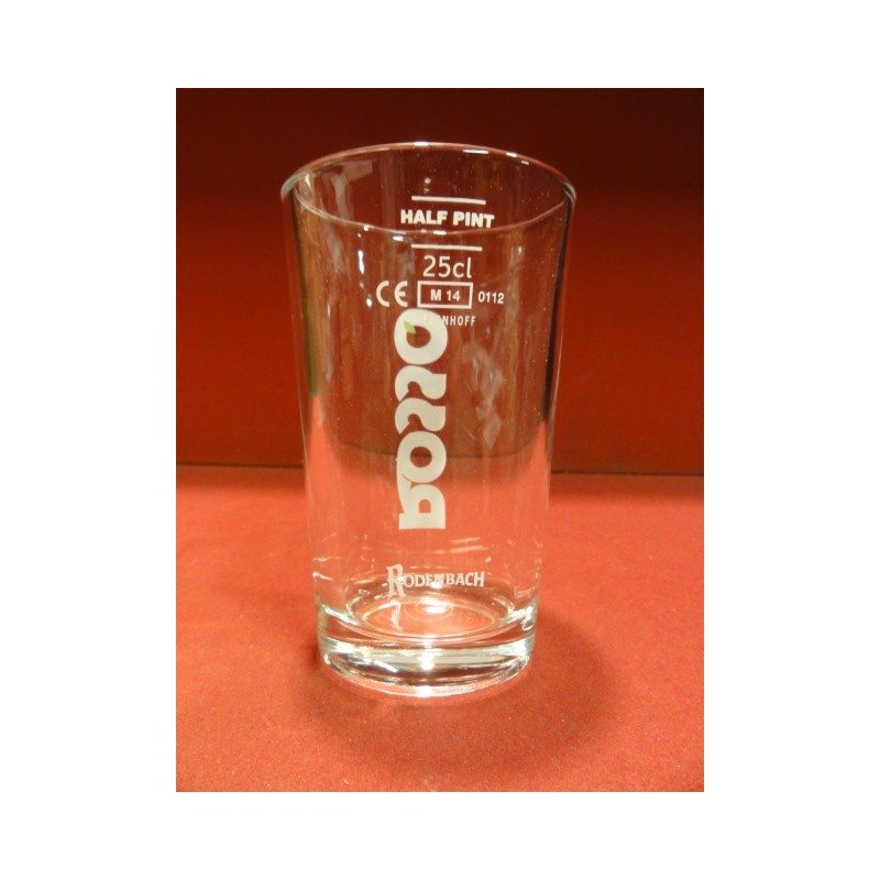 6 VERRES ROSSO RODENBACH 25CL