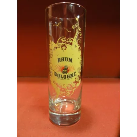 6 VERRES RHUM BOLOGNE 30CL