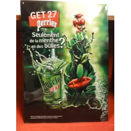 1 PLAQUE GET/27 PERRIER  