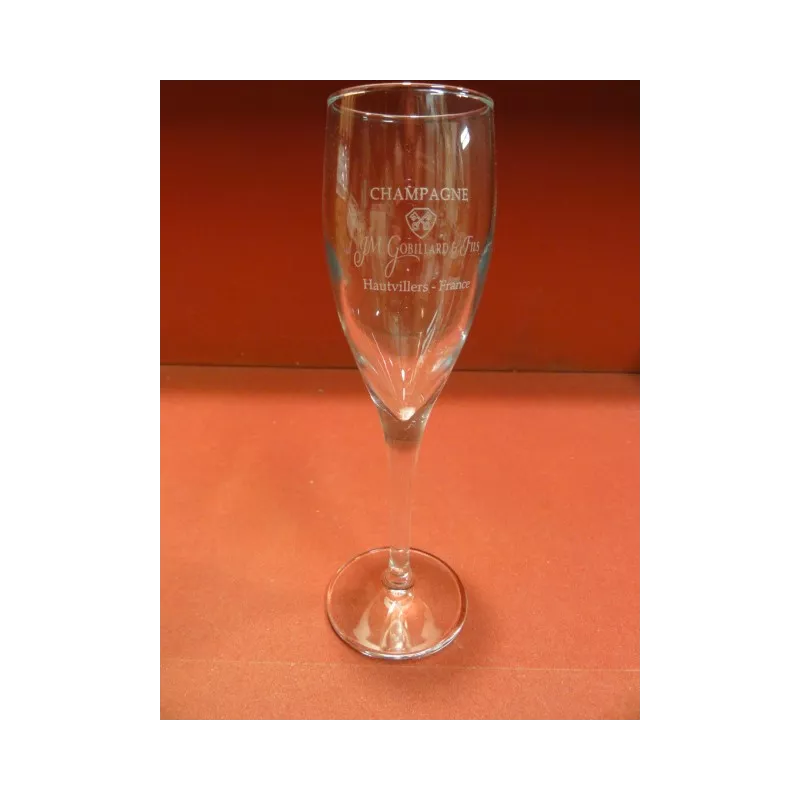 6 FLUTES CHAMPAGNE  GOBILLARD 10CL