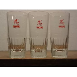 3 VERRES PICON HT. 11CM