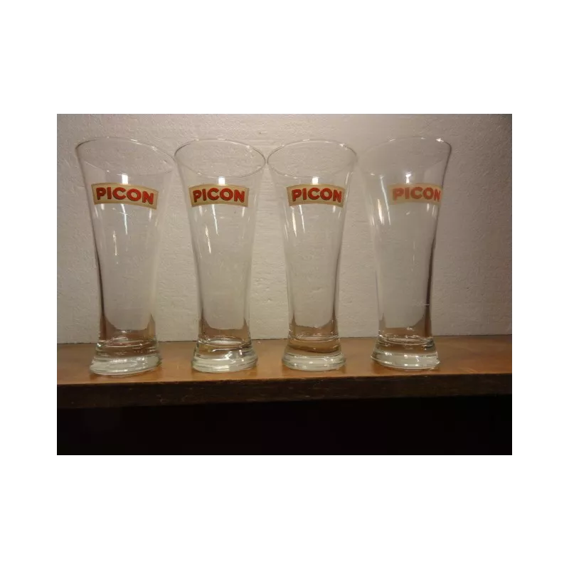 4 VERRES PICON 25CL