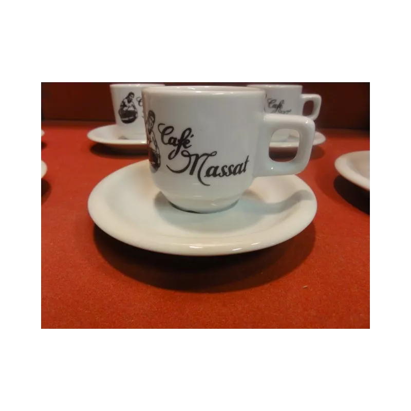 6 TASSES A CAFE MASSAT 