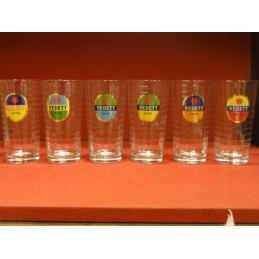 6 VERRES VEDETT COLLECTOR 25CL