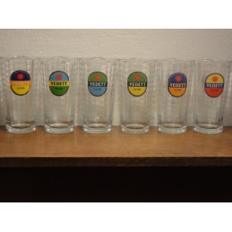 6 VERRES VEDETT COLLECTOR 25CL