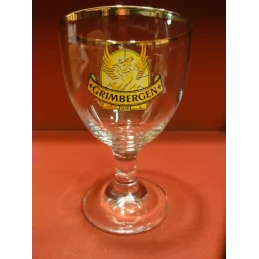 1 VERRE GRIMBERGEN 25CL  DORE