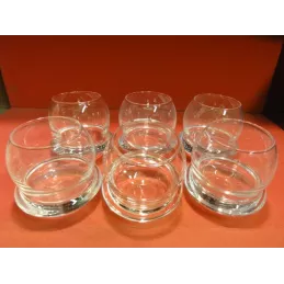 6 VERRES CULBUTO 25CL