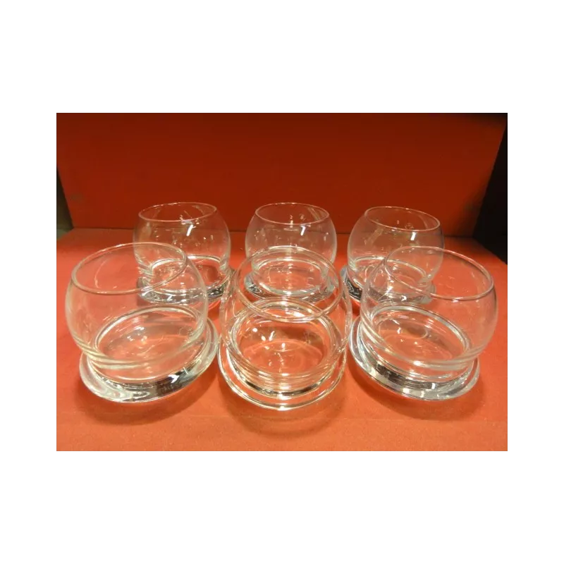 6 VERRES CULBUTO 25CL