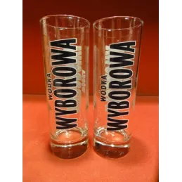 2 VERRES VODKA  WYBOROWA  22CL