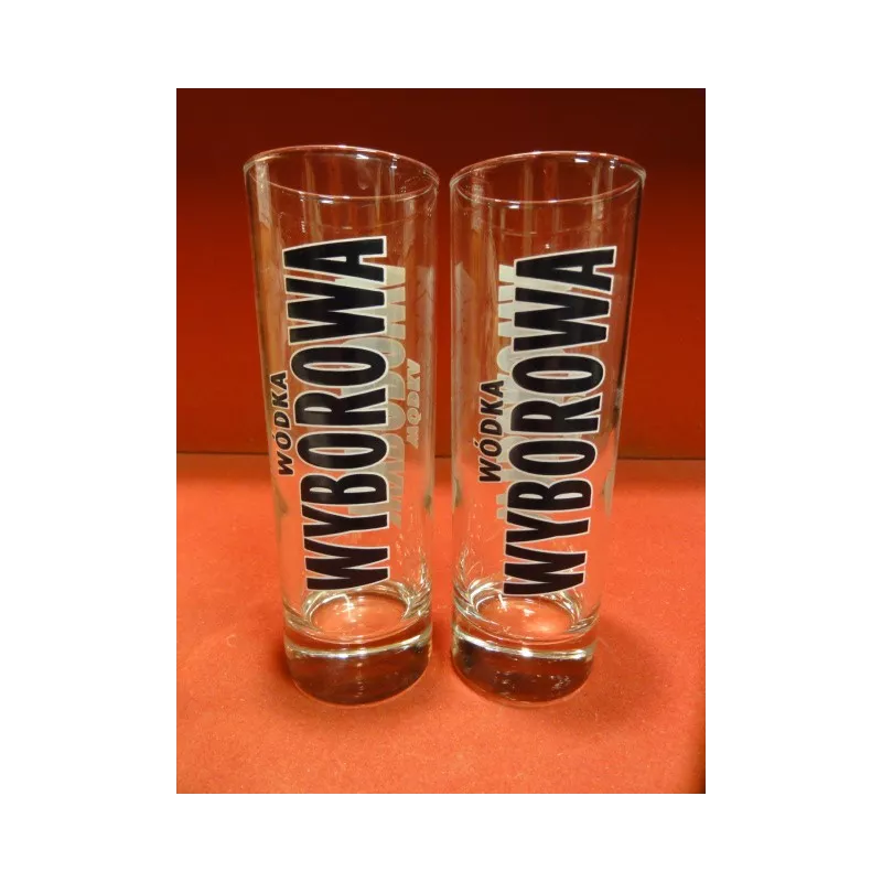 2 VERRES VODKA  WYBOROWA  22CL